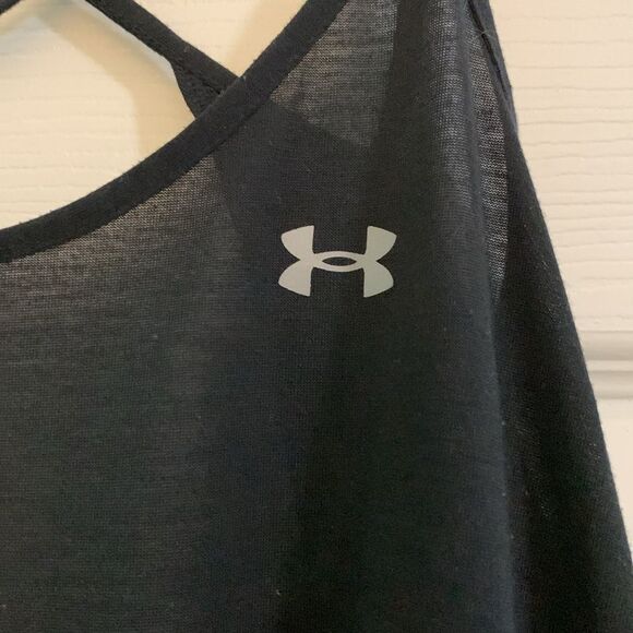 Under Armour Loose Heat Gear Blank Tank Size Small - Picture 2 of 4